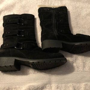Clark’s Boots with buckle detail